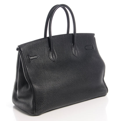 Hermes Togo Birkin 35 Black 10 of 19