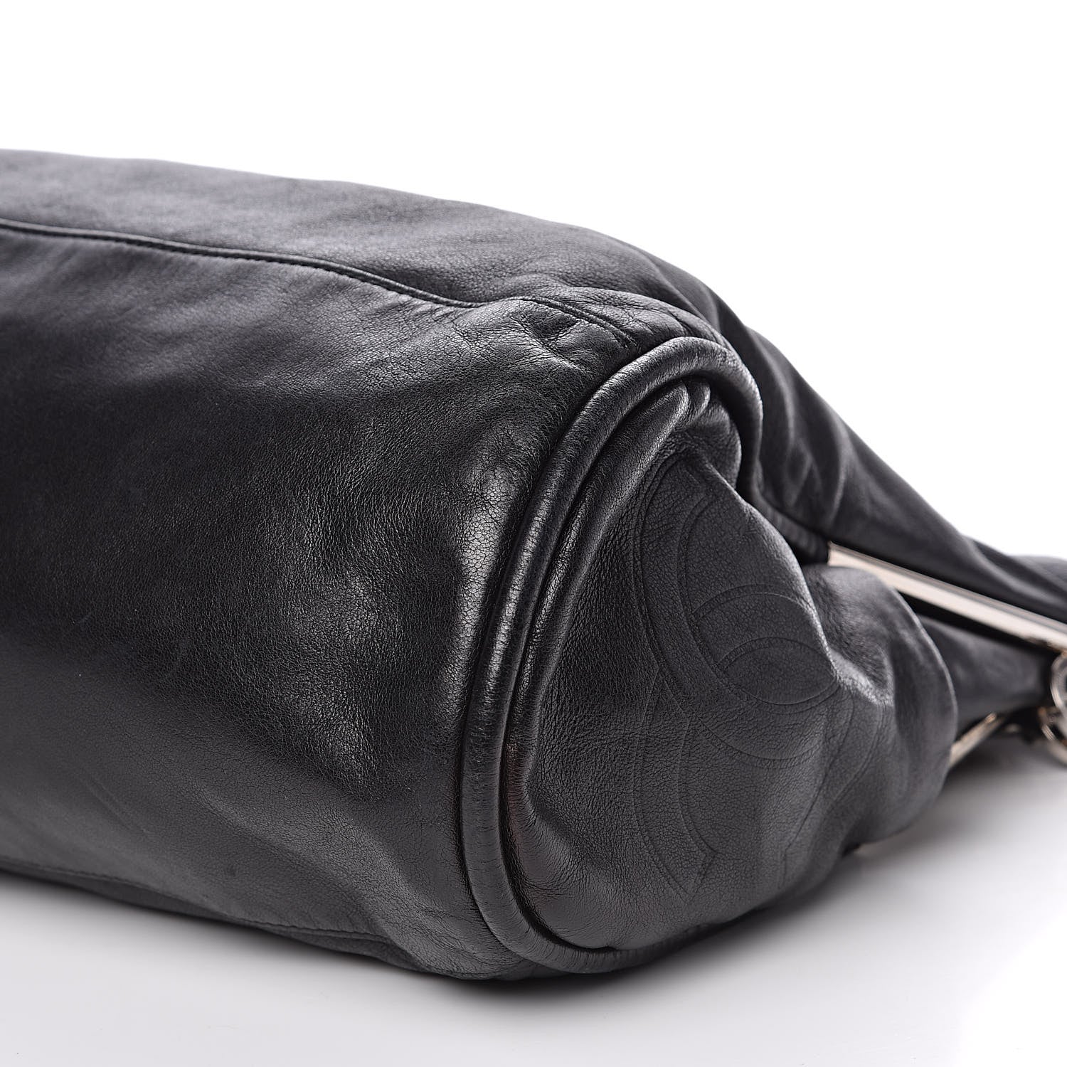 Chanel Lambskin Ultimate Soft Hobo Black 9 of 10