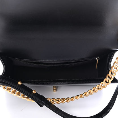 Chanel Caviar Quilted New Medium Boy Flap Black 4 of 4