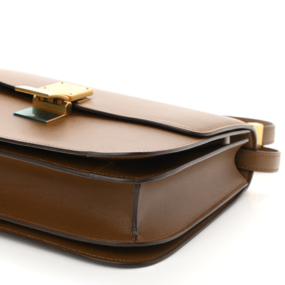 Celine Box Calfskin Medium Classic Box Flap Bag Camel 8 of 8