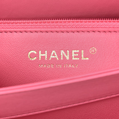 Chanel Lambskin Quilted Medium Trendy CC Flap Pink 6 of 10