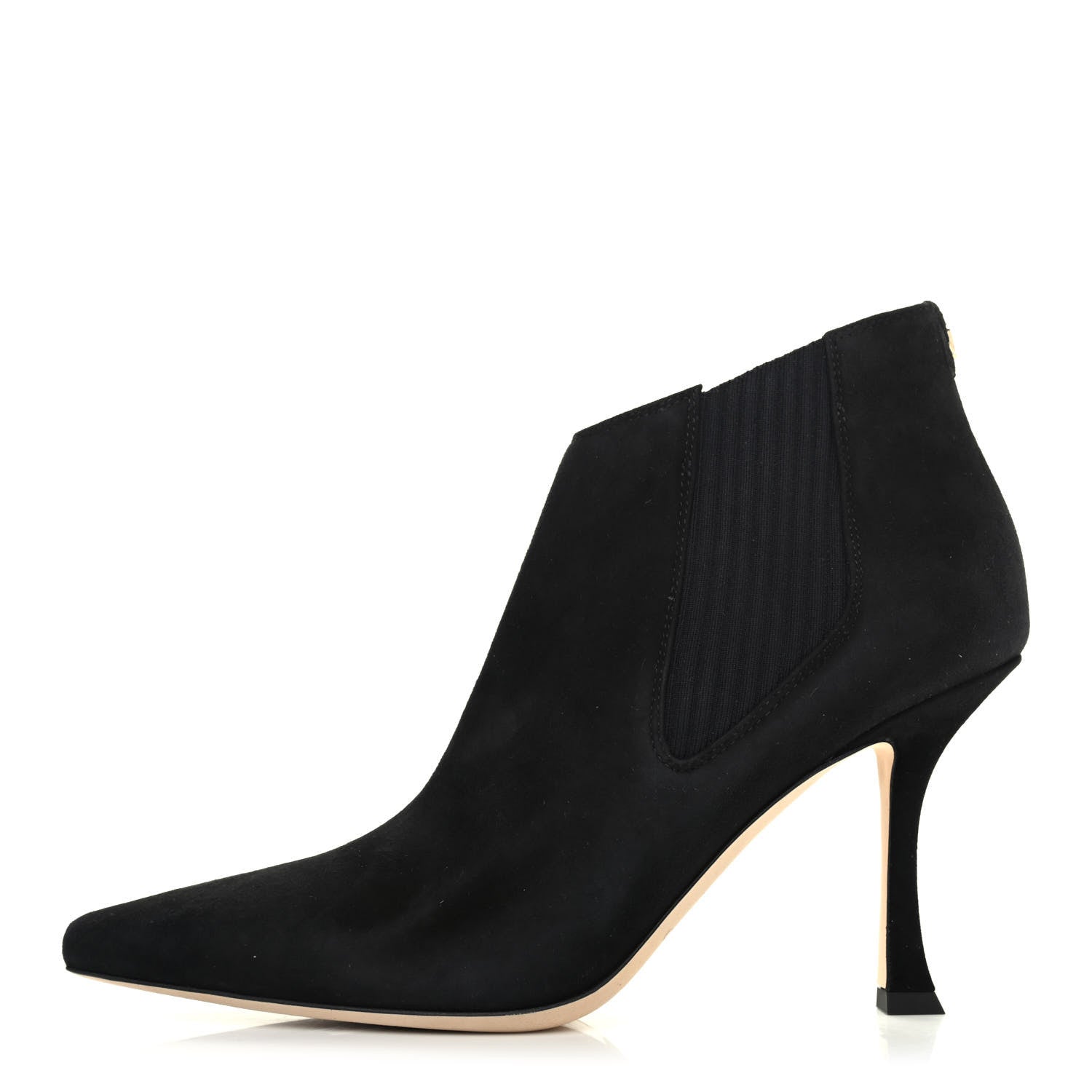 Jimmy Choo Suede Maiara 90 Ankle Boots 39 Black 1 of 4