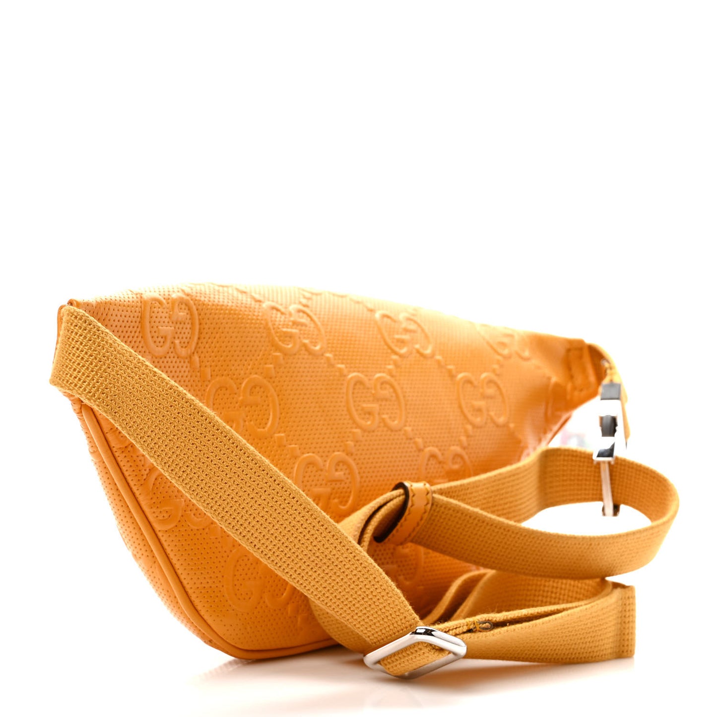 Calfskin GG Tennis Embossed Belt Bag Crop