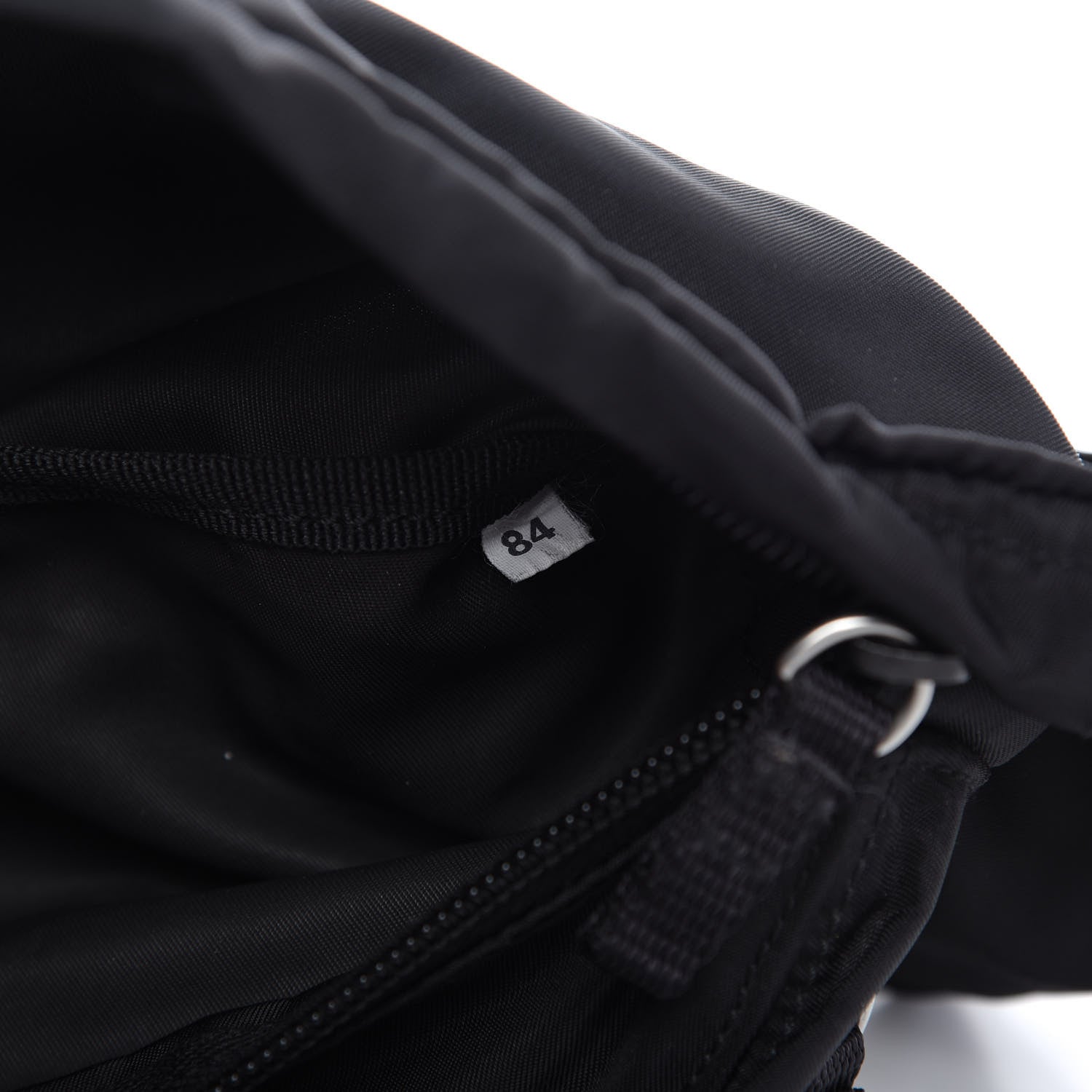 Prada Tessuto Nylon Montagna Belt Bag Black 9 of 10