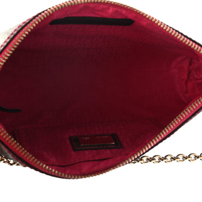 Fendi Zucca Spalmati Pochette Tobacco Fragola 4 of 6