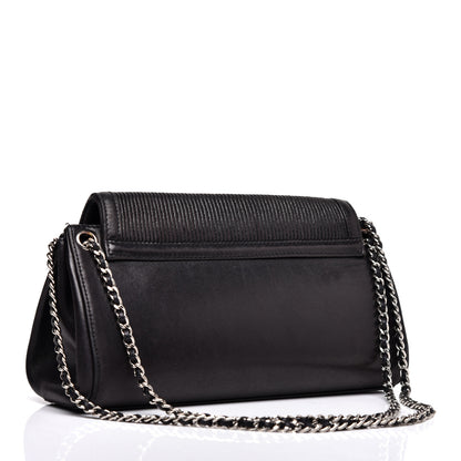 Chanel Lambskin Mademoiselle Accordion Flap Black 3 of 10