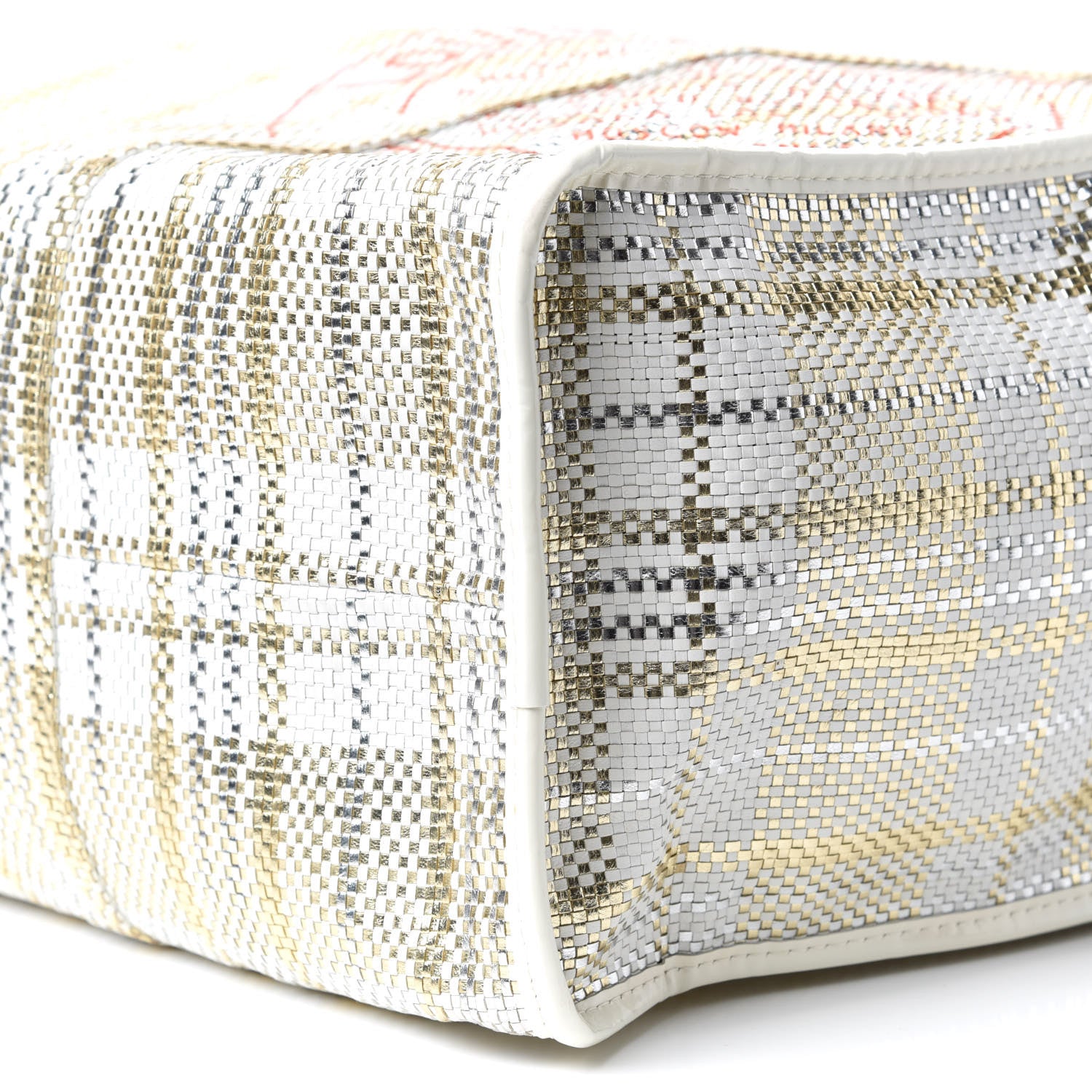 Louis Vuitton Braided Street Shopper GM Gold 8 of 9