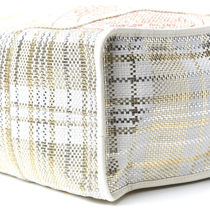 Louis Vuitton Braided Street Shopper GM Gold 8 of 9