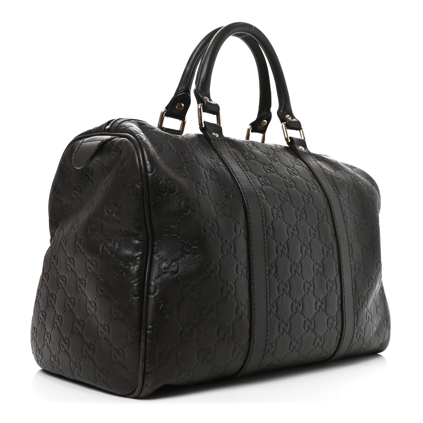 Guccissima Medium Joy Boston Dark Brown