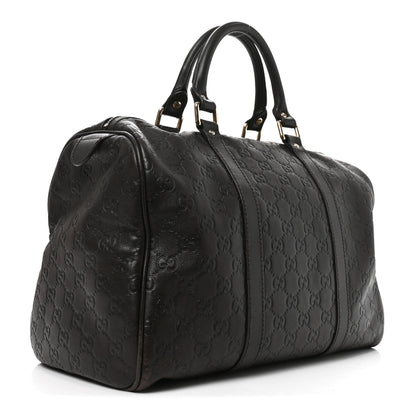 Gucci Guccissima Medium Joy Boston Dark Brown 3 of 10