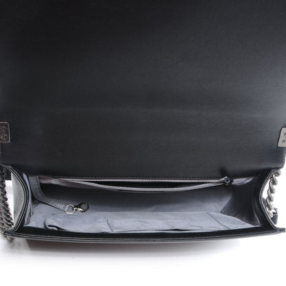 Chanel Calfskin Quilted Large Boy Flap Black 6 of 10