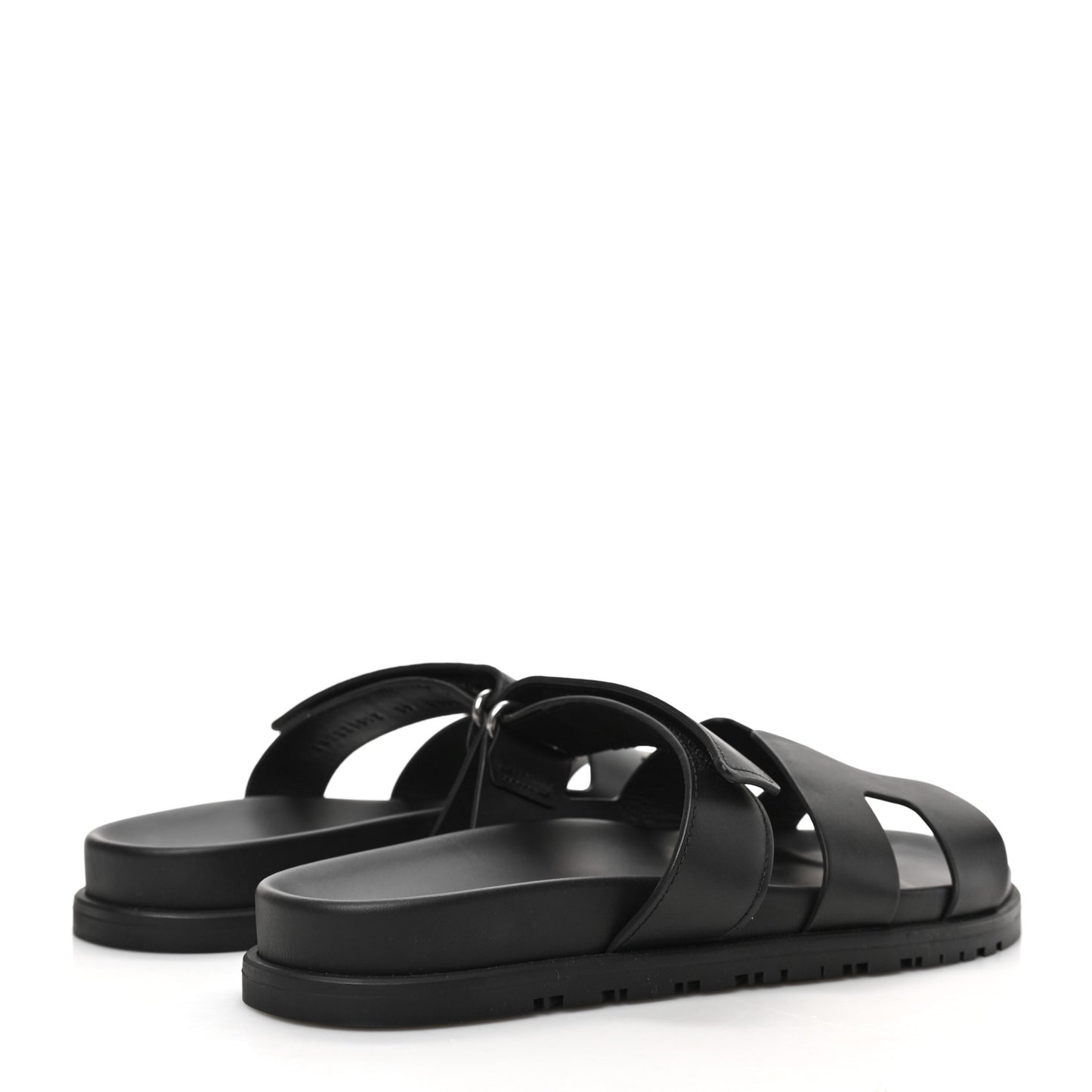 Calfskin Womens Chypre Sandals 39 Black