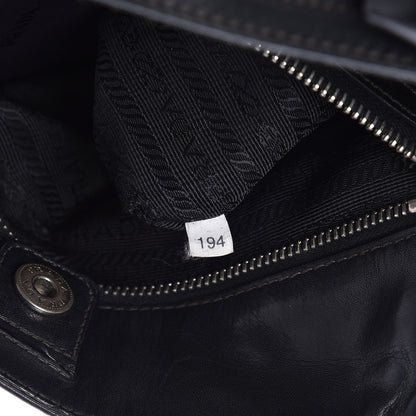 Prada Soft Calf Shoulder Bag Nero Black 7 of 13