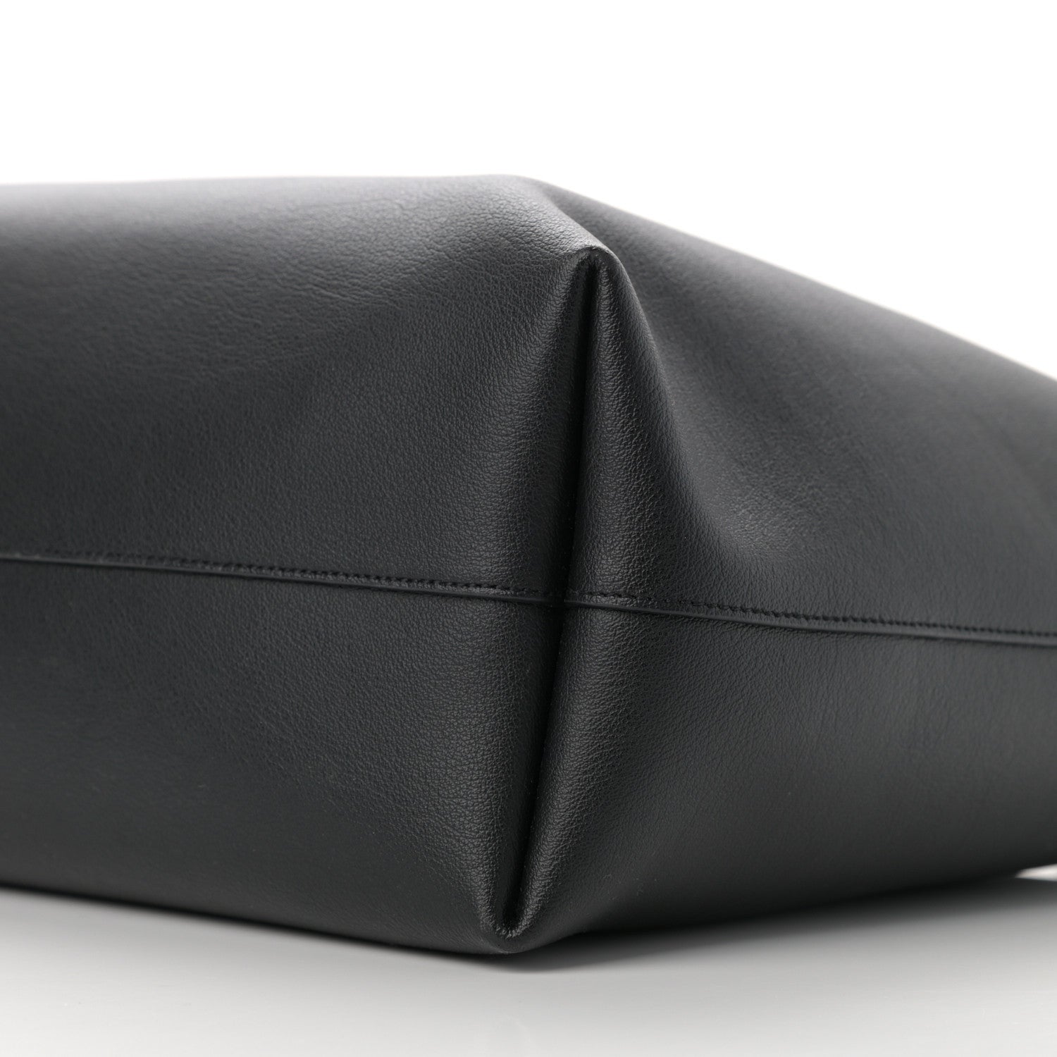 Saint Laurent Calfskin Large Shopping Tote Black 11 of 11