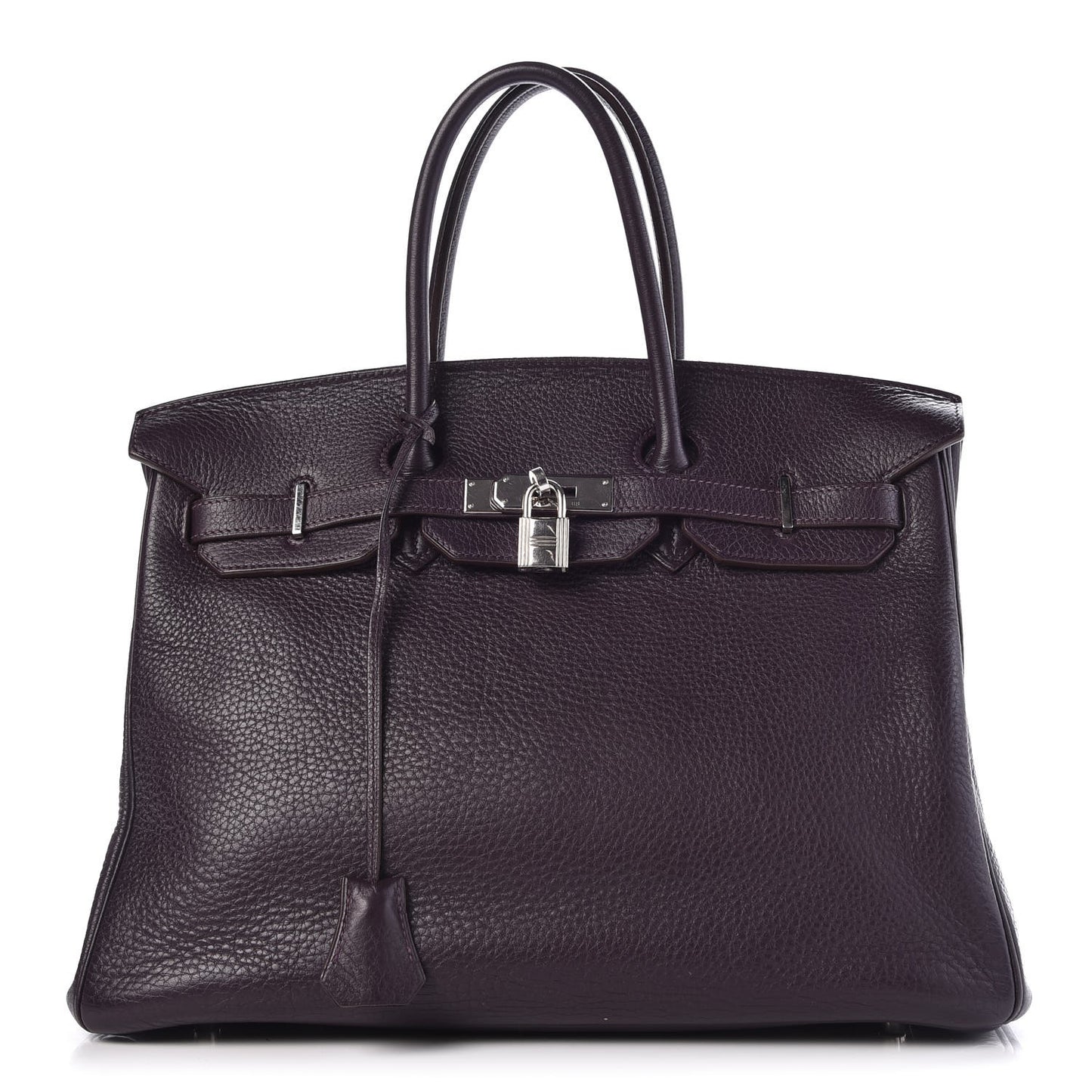 Taurillon Clemence Birkin 35 Raisin