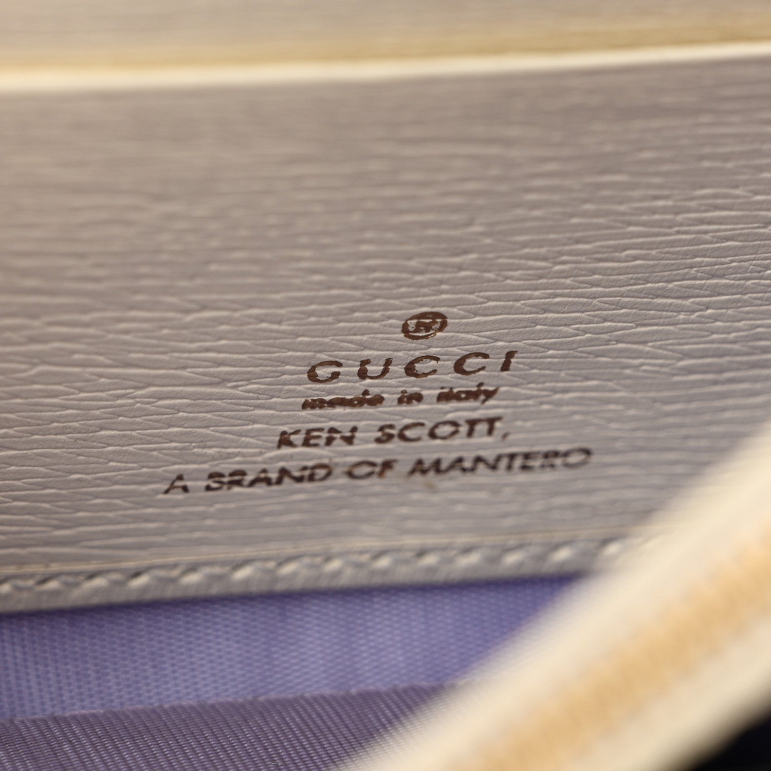 Gucci X KEN SCOTT New Shangai Calfskin Jardin D'Avril Floral Print Jackie 1961 Chain Wallet Ivory Pink 6 of 10