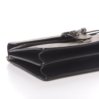 Gucci GG Supreme Monogram Medium Dionysus Shoulder Bag Black 8 of 10