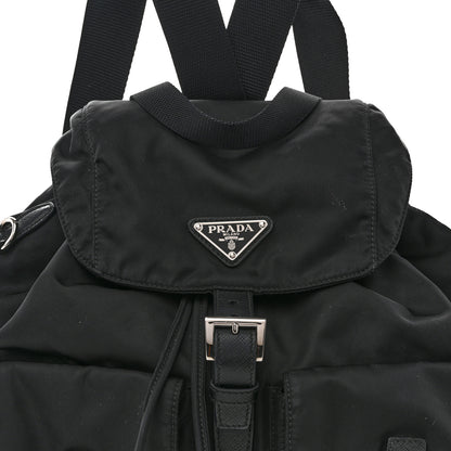 Prada Re-Nylon Saffiano Medium Backpack Black 8 of 14