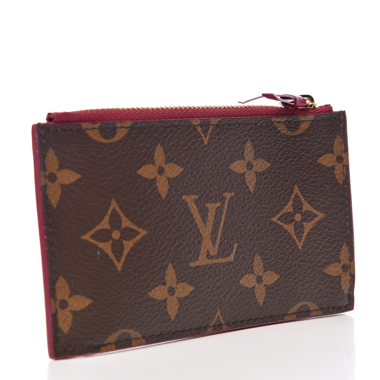 Louis Vuitton Monogram Zipped Card Holder Fuchsia 3 of 7