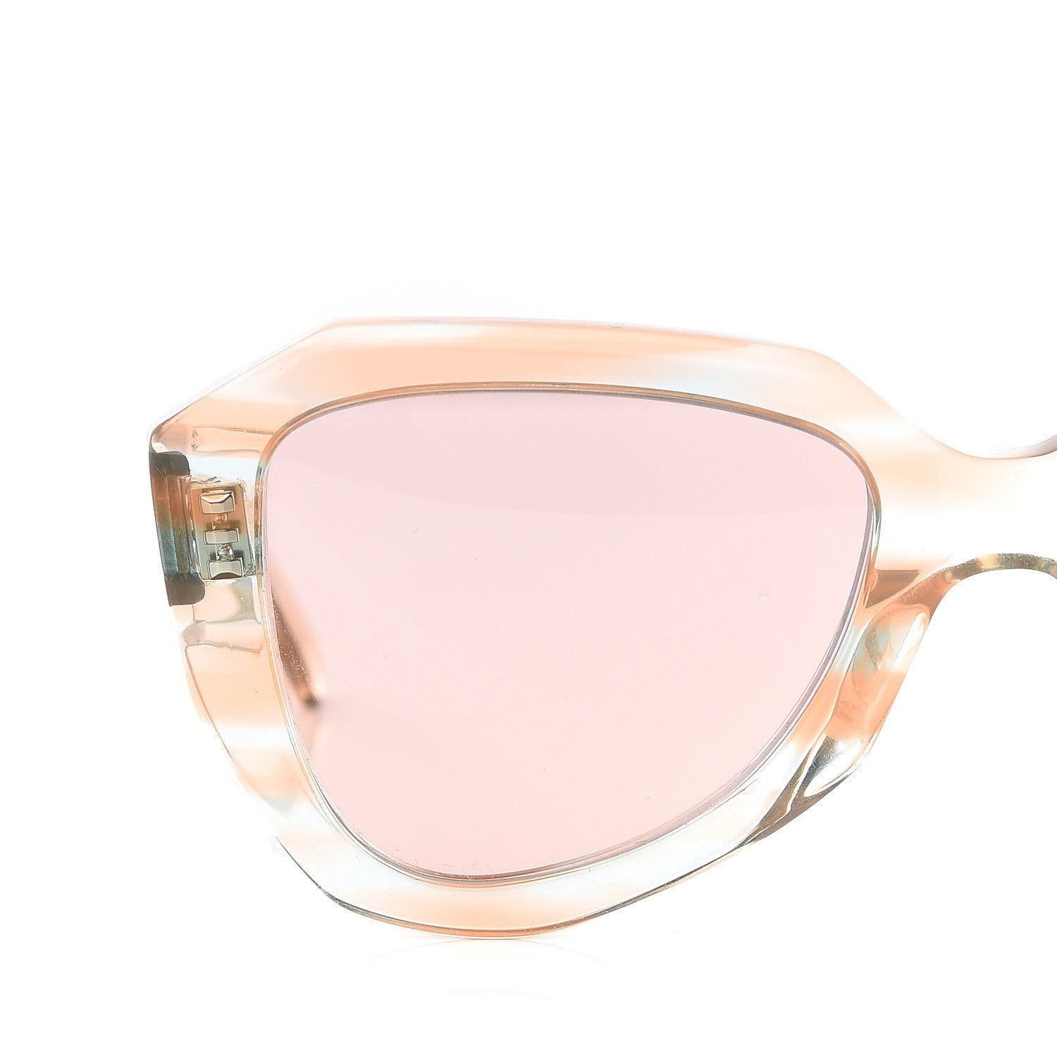 Celine Acetate Sunglasses CL40046U Translucent Pink 7 of 7