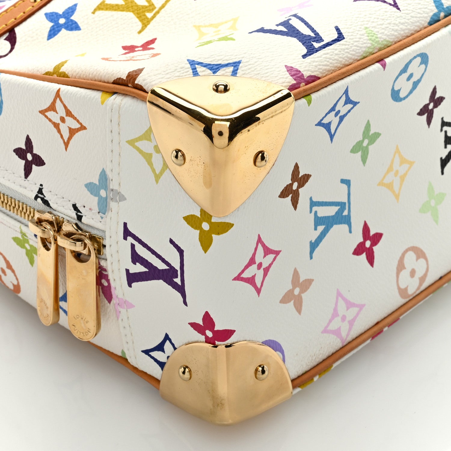 Louis Vuitton Monogram Multicolor Trouville White 8 of 11