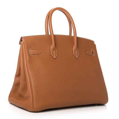 Hermes Togo Birkin 35 Gold 3 of 16