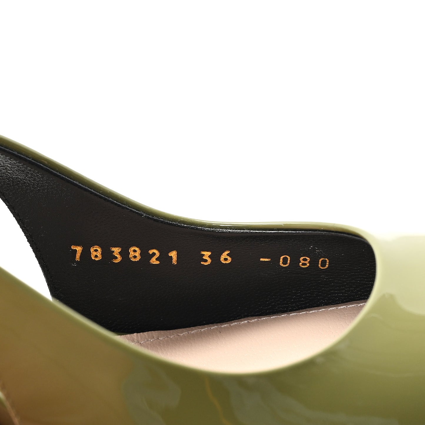 Vernice Crystal Nappa Charlotte Signoria 105 Slingback Pumps 36 Herbs Light Green