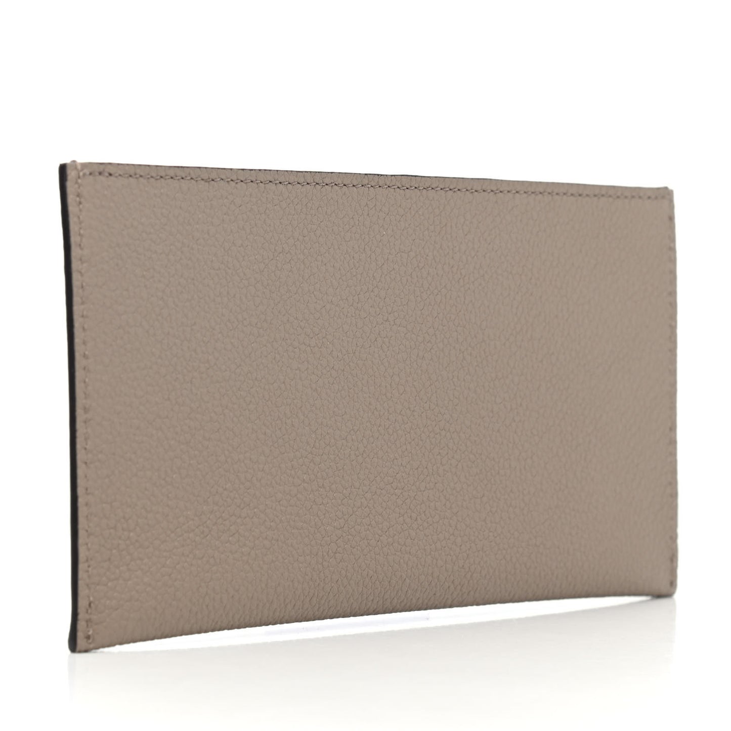 Calfskin Felicie Chain Wallet Card Holder Insert Tourterelle