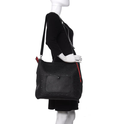 MCM Calfskin Ottomar Large Klara Hobo Black 2 of 10