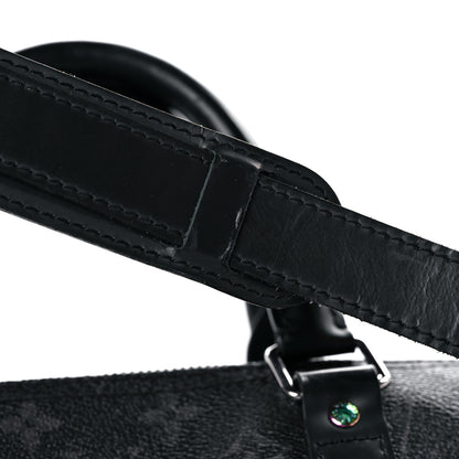 Louis Vuitton X FUJIWARA Monogram Eclipse Flash Fragment Keepall Bandouliere 55 30 of 32