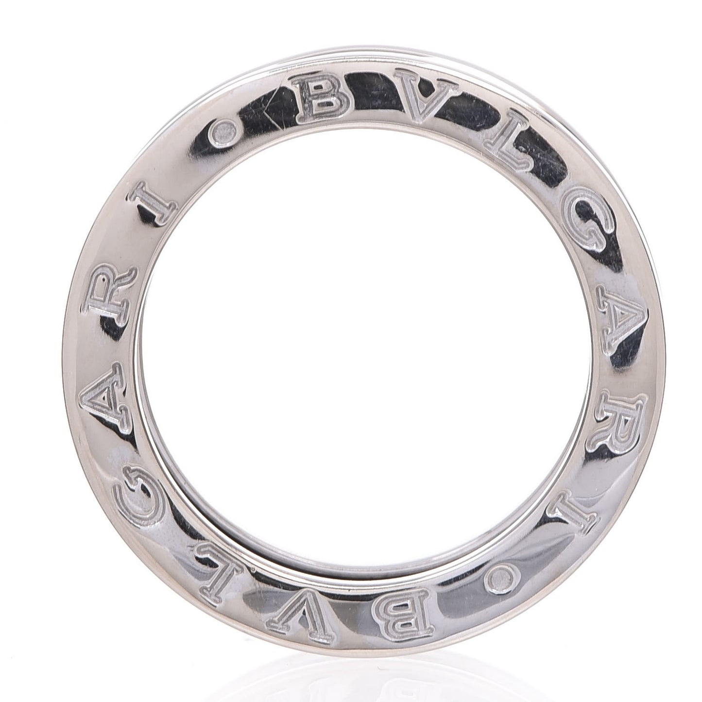 18K White Gold B.Zero1 3 Band Ring 50 5.25
