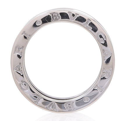 Bulgari 18K White Gold B.Zero1 3 Band Ring 50 5.25 3 of 4