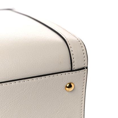 Gucci Wonka Grain Calfskin Small Diana Tote Bag Mystic White Orange Fluo 12 of 16