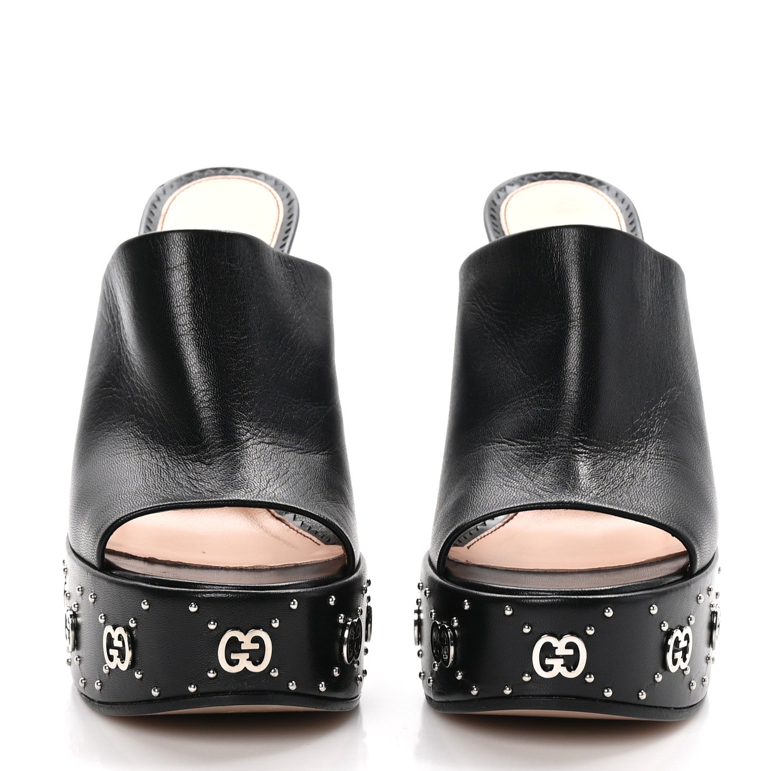 Gucci Malaga Kid Janaya 150mm Platform Sandals 39.5 Black 2 of 9