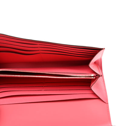 Hermes Epsom Constance Long Wallet Rose Azalee 5 of 8