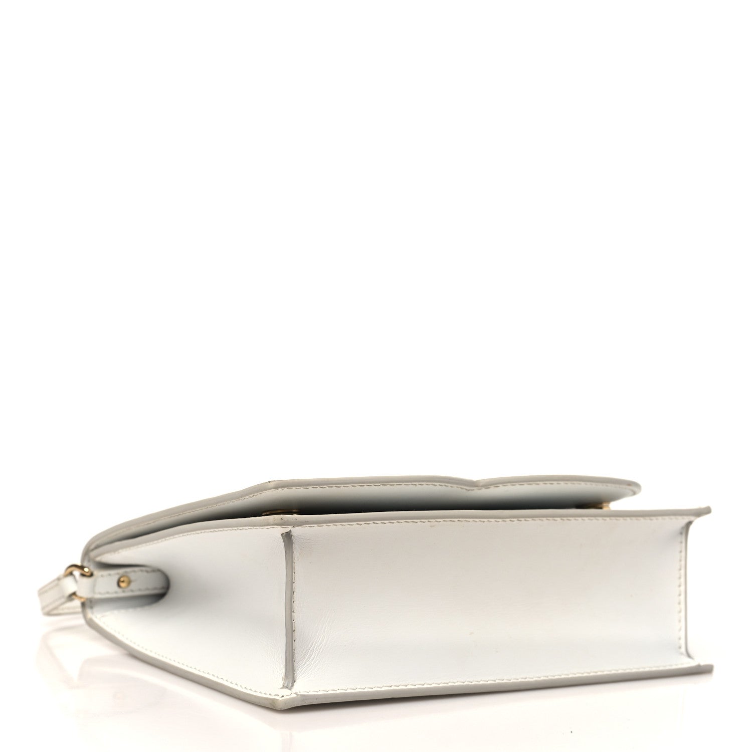 Dolce & Gabbana Calfskin DG Logo Flap Crossbody Bag White 4 of 12