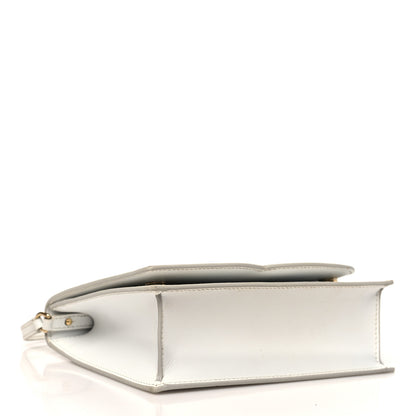 Dolce & Gabbana Calfskin DG Logo Flap Crossbody Bag White 4 of 12