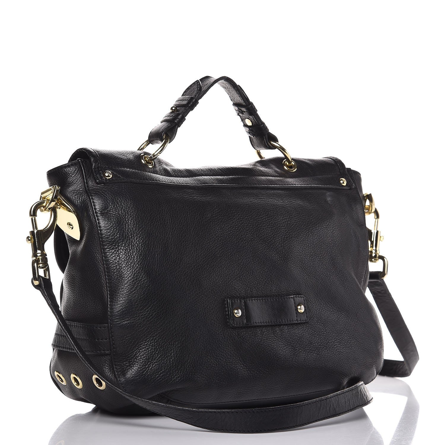 Mulberry Soft Grain Calfskin Tillie Satchel Black 3 of 10