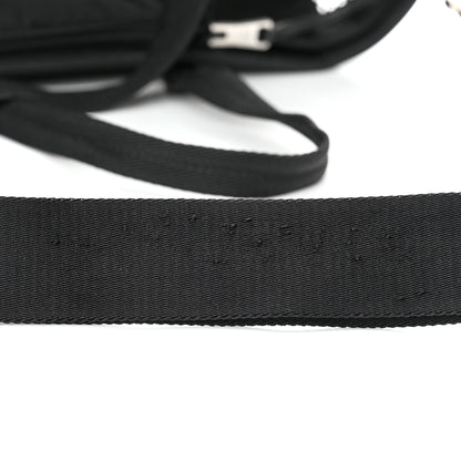 Prada Tessuto Nylon Saffiano Pet Bag Black 9 of 9