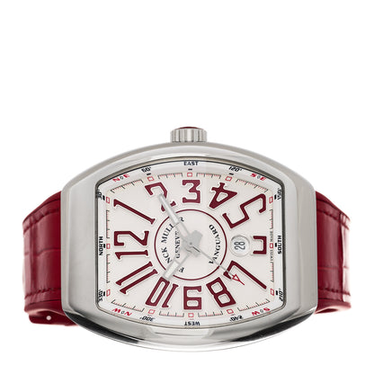 Franck Muller Stainless Steel Alligator 45mm Vanguard Automatic Watch Red V45SCDT 2 of 5