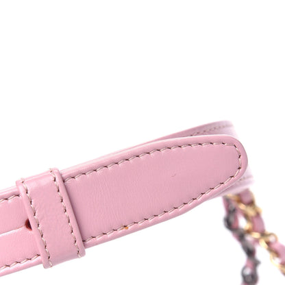 Chanel Tweed Calfskin Small Gabrielle Hobo Light Pink 14 of 15