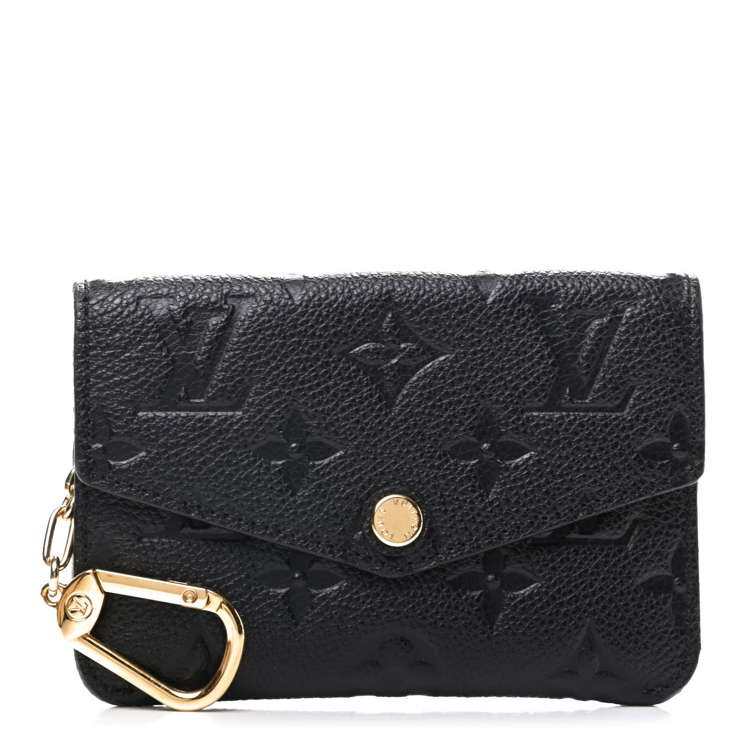Louis Vuitton Empreinte Key Pouch Black 1 of 8