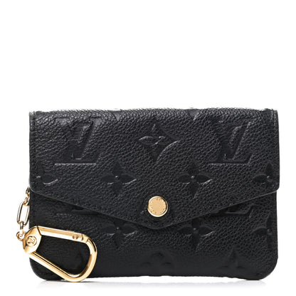 Louis Vuitton Empreinte Key Pouch Black 1 of 8