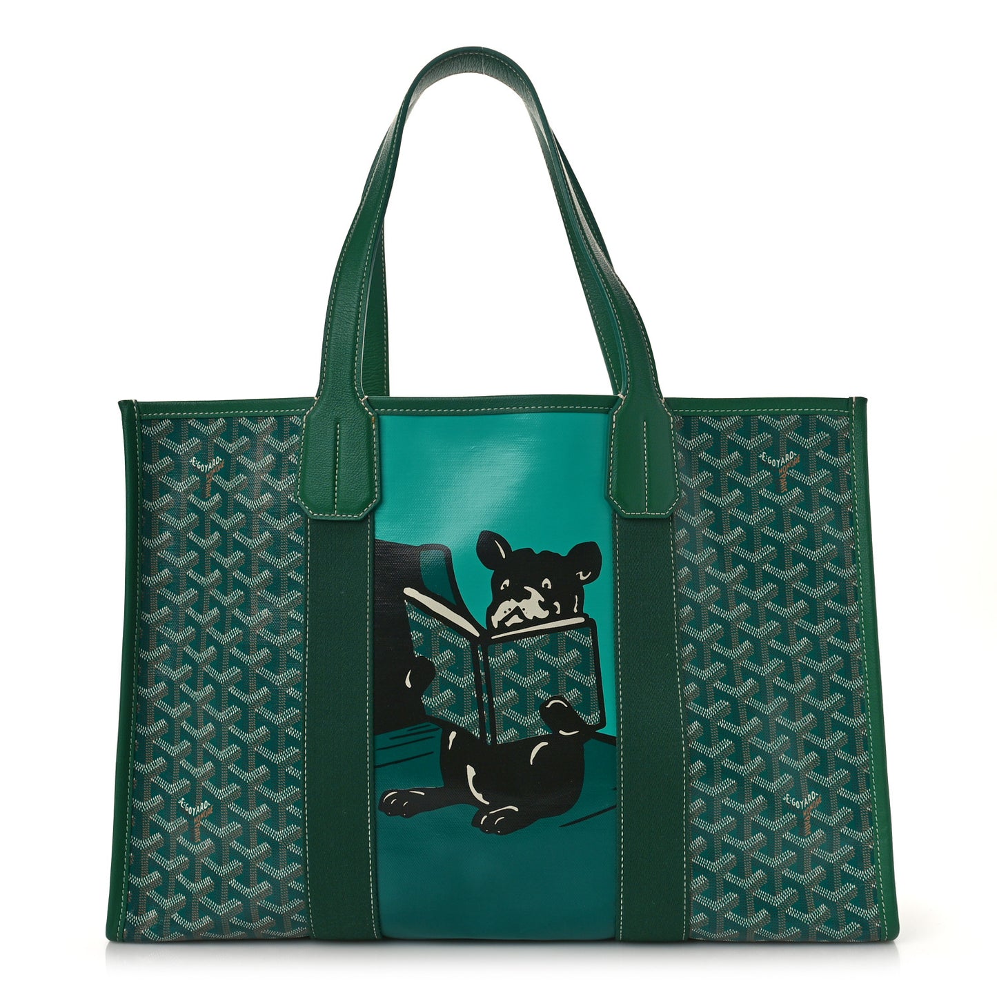Goyardine Villette Tote Green