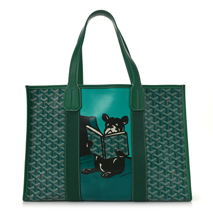 Goyard Goyardine Villette Tote Green 1 of 8