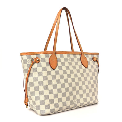 Louis Vuitton Damier Azur Neverfull PM 3 of 13