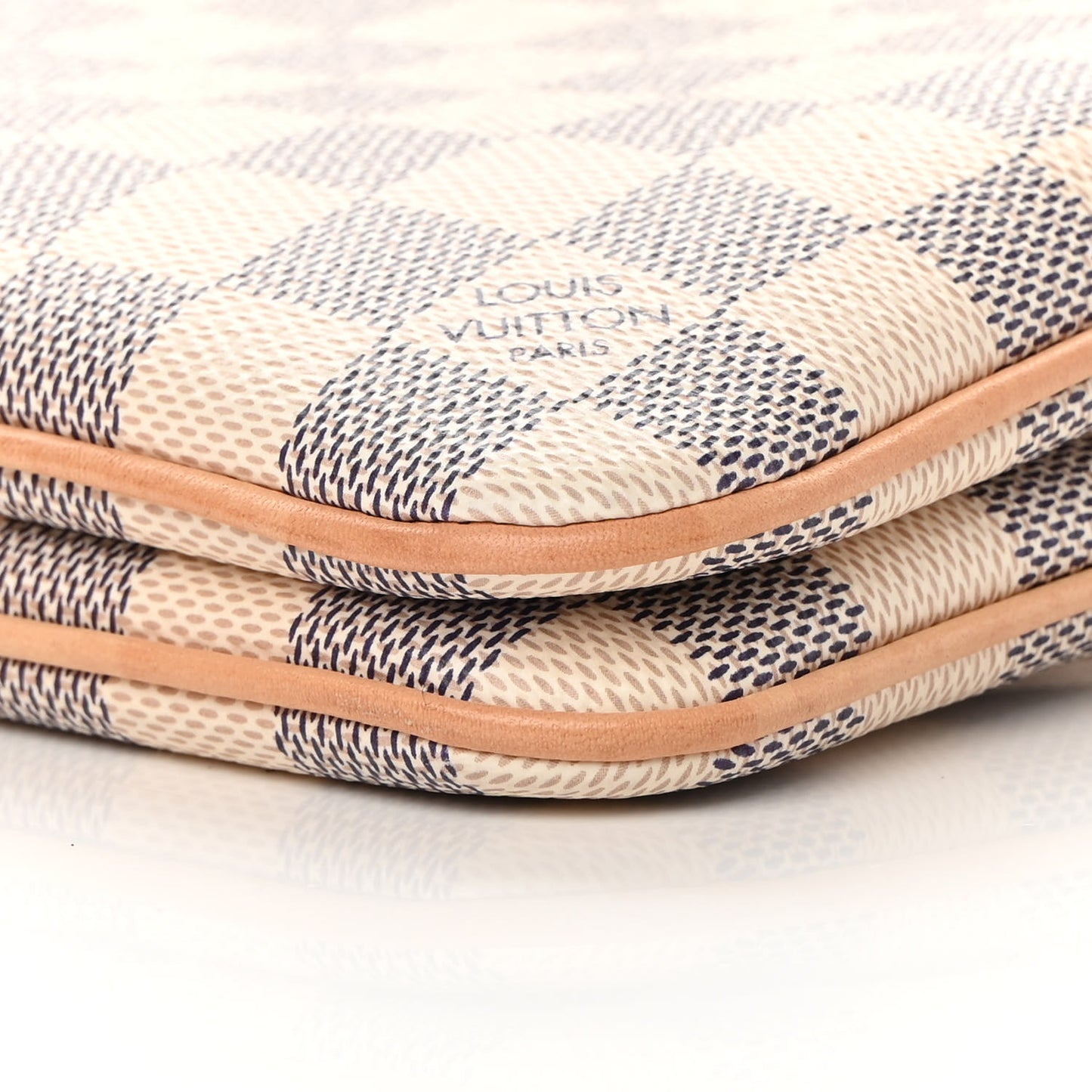 Damier Azur Double Zip Pochette