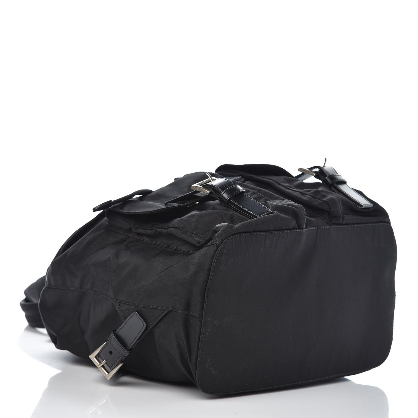 Nylon Vela Medium Backpack Black
