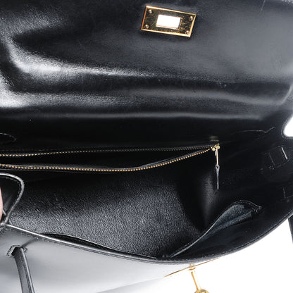 Hermes Box Kelly Sellier 32 Black 9 of 11