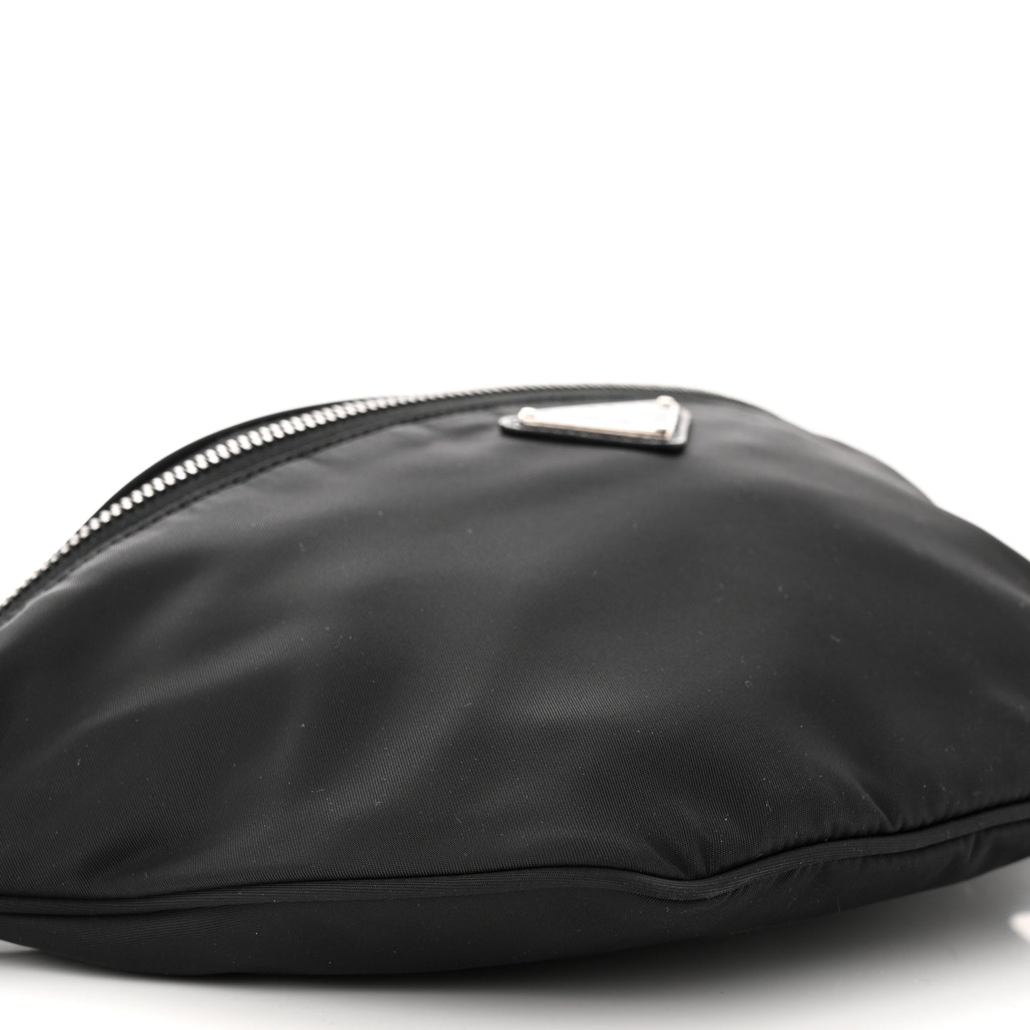 Re-Nylon Saffiano Belt Bag Black